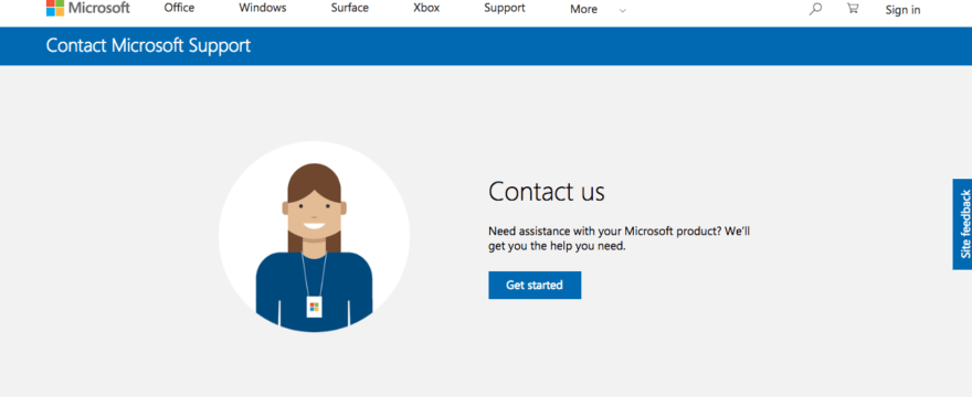 Hotmail Support Contact
